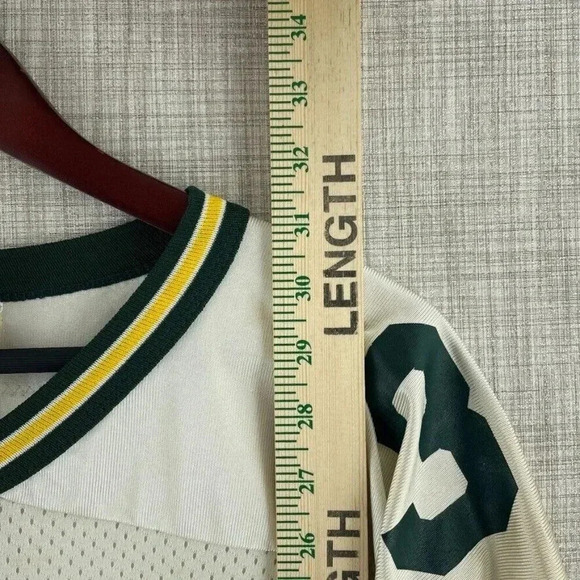 vintage Starter Green Bay Packers Bennet Jersey T-Shirt Short Sleeve Mens L 3938 - Picture 9 of 13